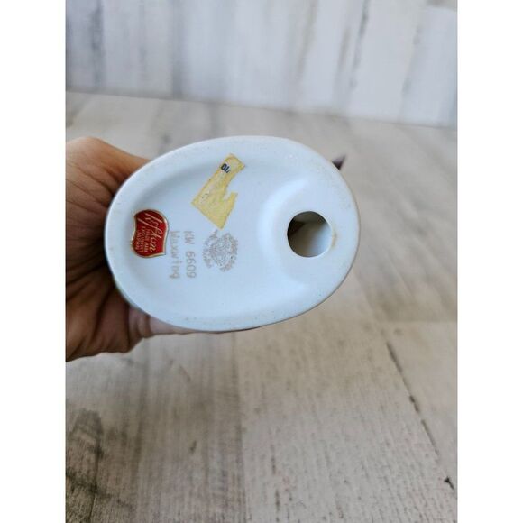 Lefton 6606 waxwing Bird figurine porcelain vintage statue realistic lifelike - Picture 9 of 9